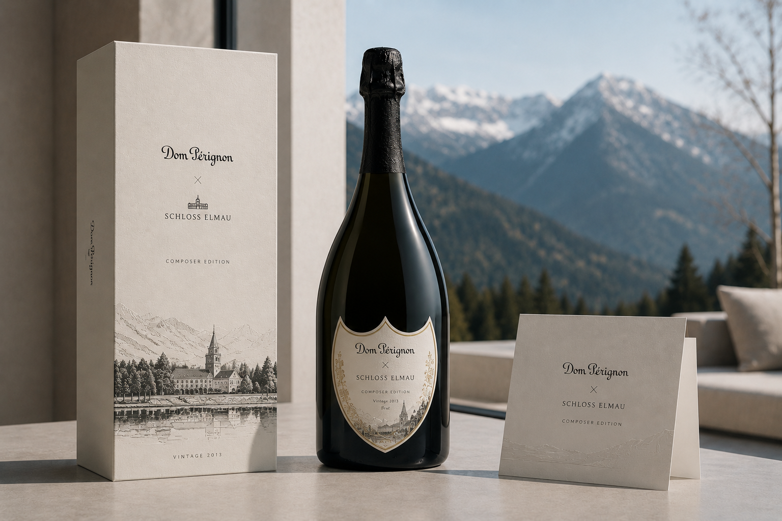 Dom Pérignon × Schloss Elmau — Composer Edition