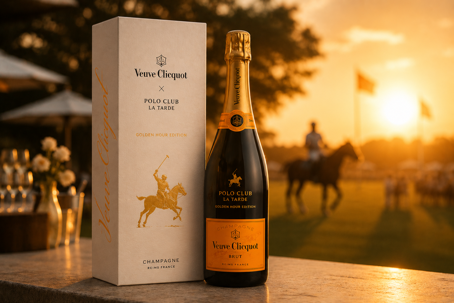 Veuve Clicquot × Polo Club La Tarde — Golden Hour Edition